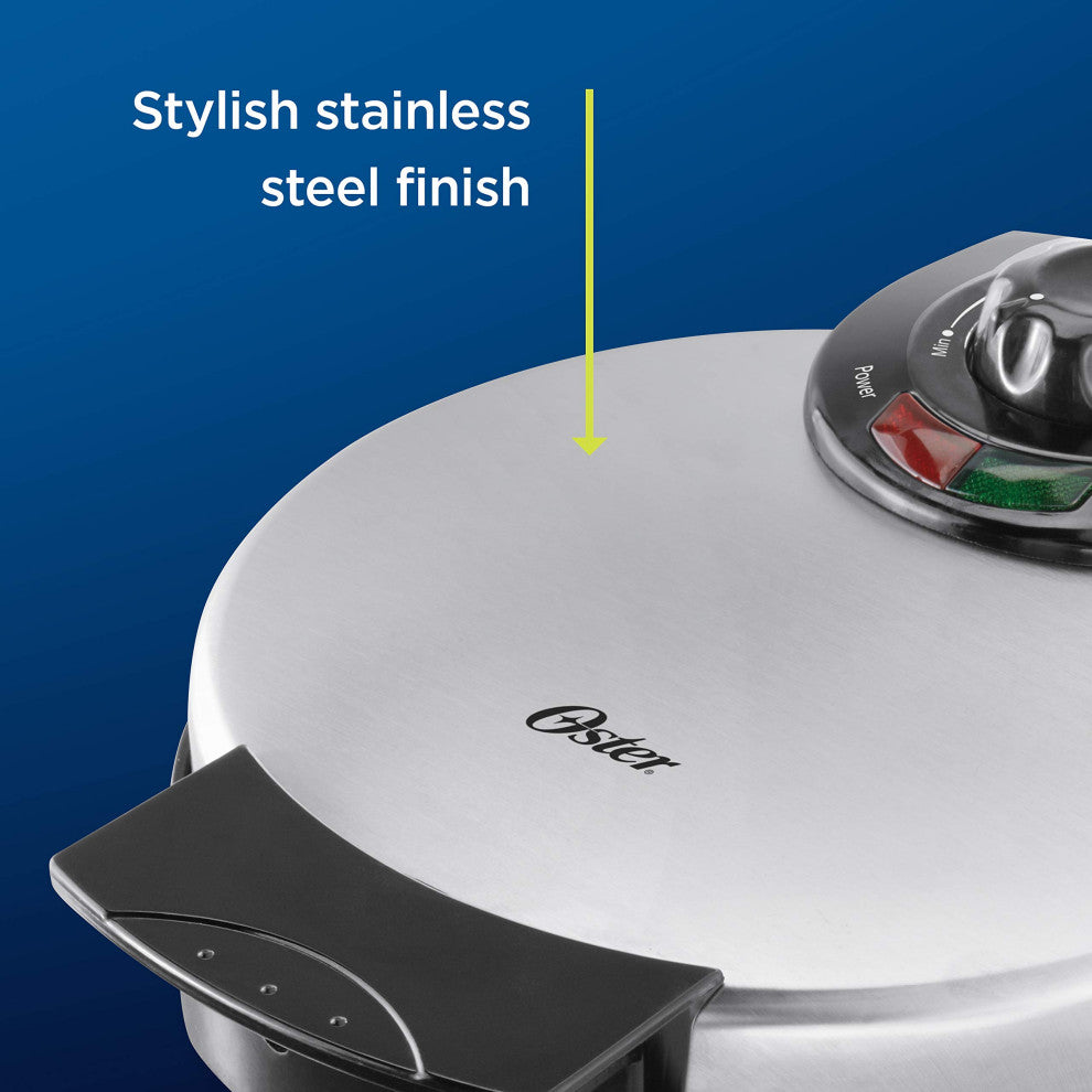 Belgian Waffle Maker With Adjustable Temperature Control, Non-Stick Plates