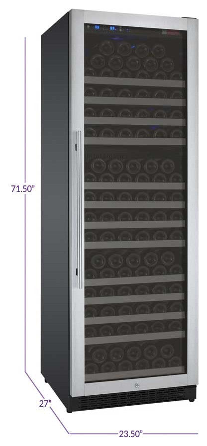 Wine Cooler 24" FlexCount II Tru-Vino 177 Bottle Single Zone Stainless Steel