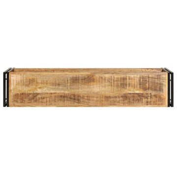 vidaXL TV Stand Sideboard TV Console Media Unit Stereo Cabinet Solid Mango Wood