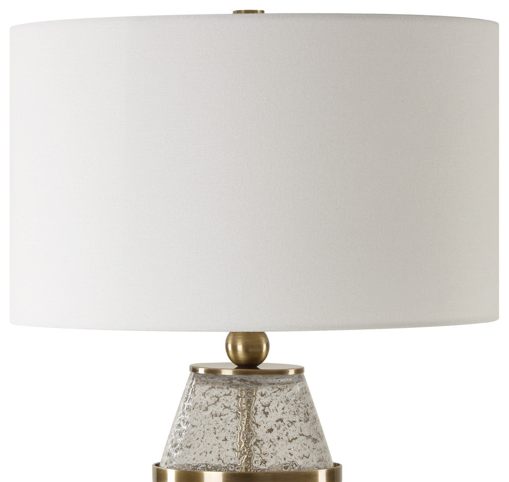 Uttermost Out Of Time Seeded Glass Table Lamp