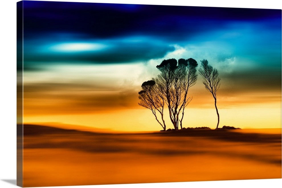 "The Gardens Dream" Wrapped Canvas Art Print, 30"x18"x1.5"