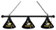 Holland Michigan Tech University 3-Shade Billiard Light - Black