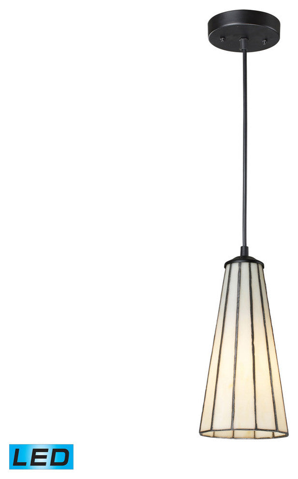 Elk Lighting 70000-1CW-LED Lumino 1-Light Pendant Light