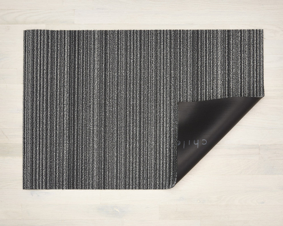 Skinny Stripe Shag, Shadow, 24"x72"