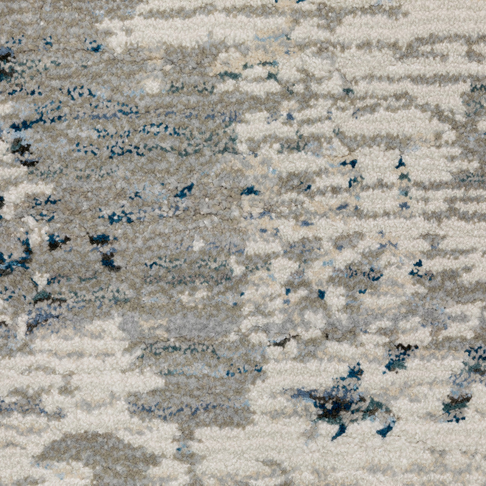 Oriental Weavers Evolution Indoor Rug Grey/ Blue 8'6" X 11'7"