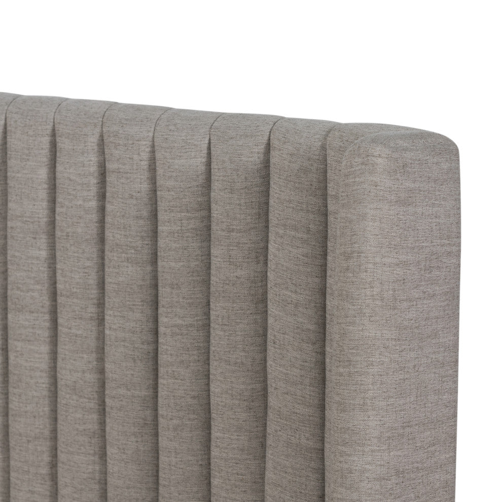 Montgomery Bed, Savile Flannel, Queen
