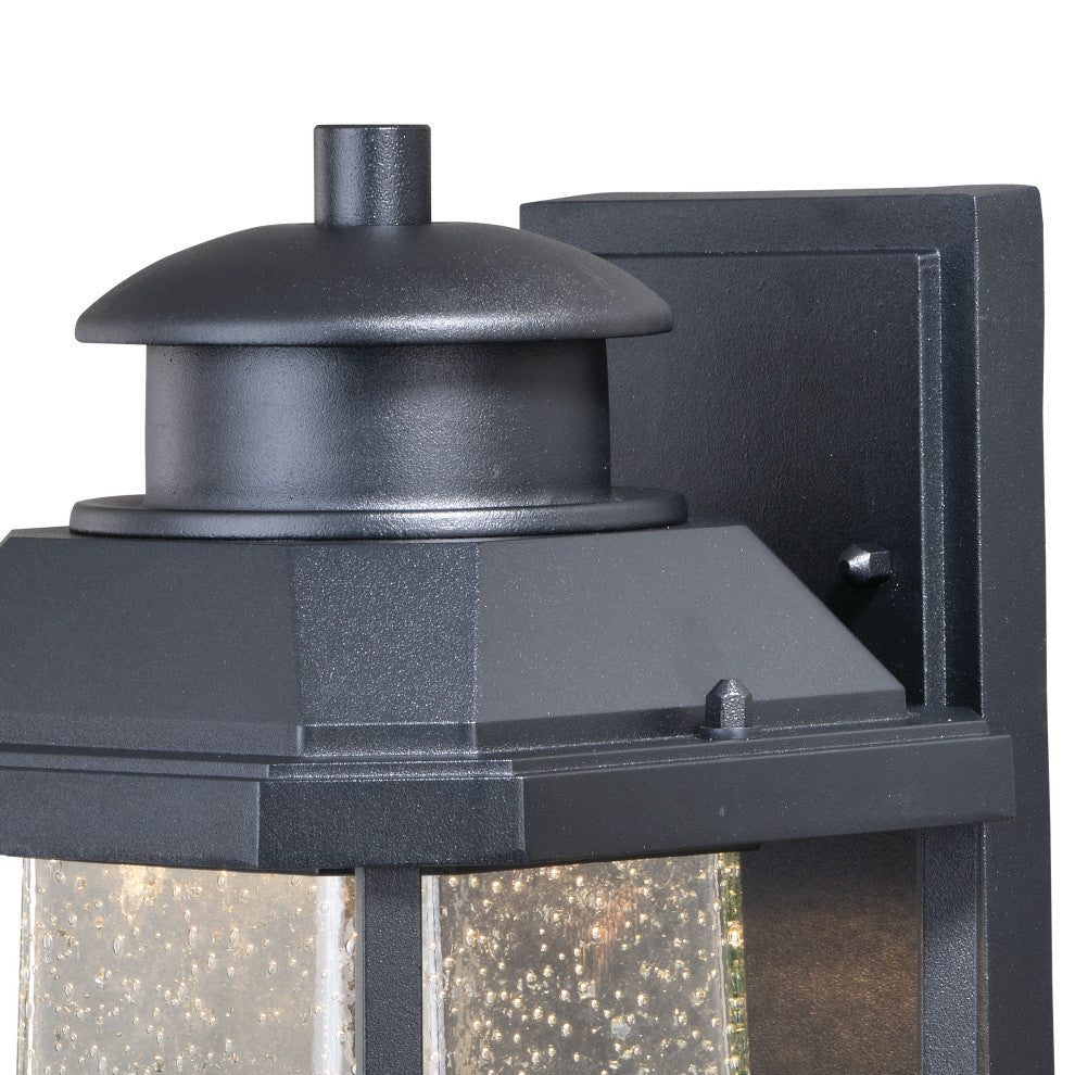 Freeport 7.25" LED Outdoor Wall Light Textured Black
