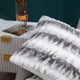 Faux Fur Shar Pei Pillow Shell 2 Piece Set, Stripe