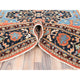 Coral Orange, Afghan Peshawar Heriz Wool Hand Knotted Oriental Rug, 8'x9'6"