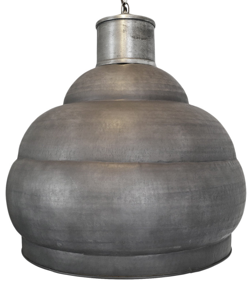 Large Hammered Vintage Kong Pendant