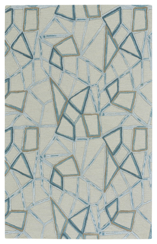 Capel Splinter Crystal 3296_640 Hand Tufted Rugs - 9'  X 12' Rectangle