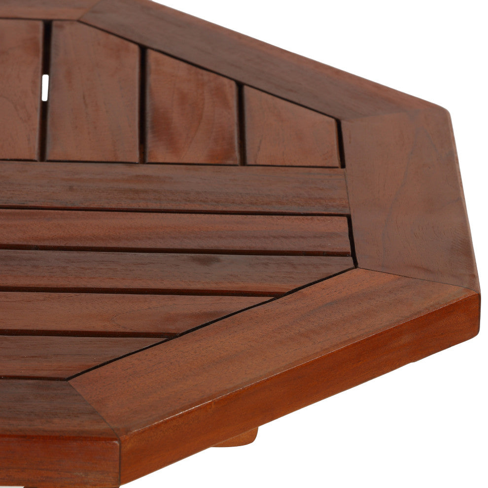 Bare Decor Jenae Small Table, Oiled Finish