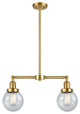 Beacon Island Light, Satin Gold, Seedy