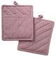 DII Barn Red Solid Chambray Pot Holder, Set of 2