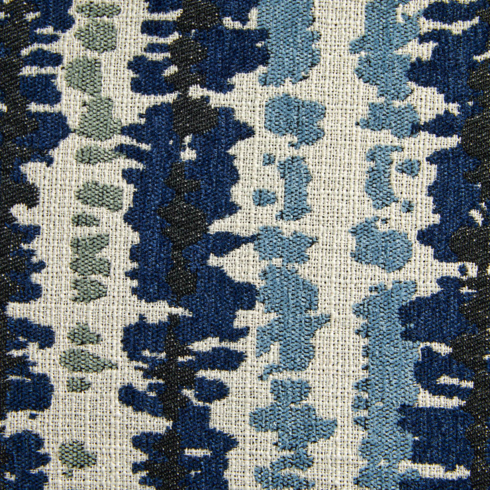 Blue My Mind Antigua 21" Square Pillow, Set of 2, Navy