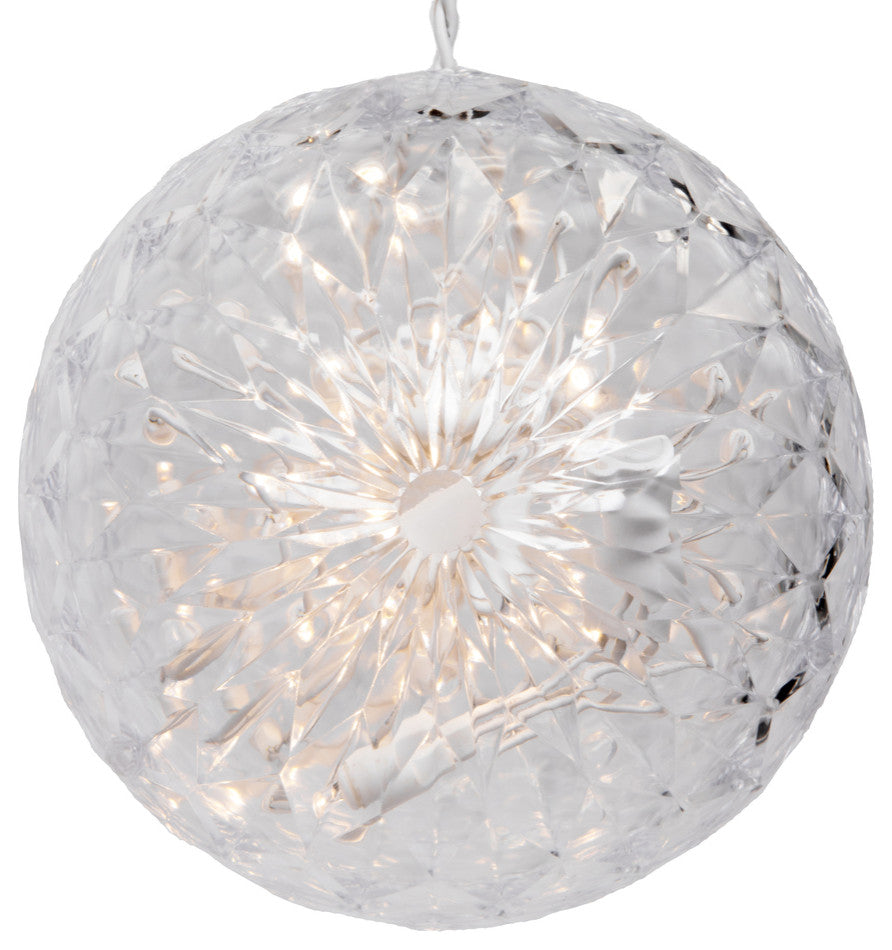Vickerman X106601 30 Lightx6" Led Warm White Crystal Ball Outdoor