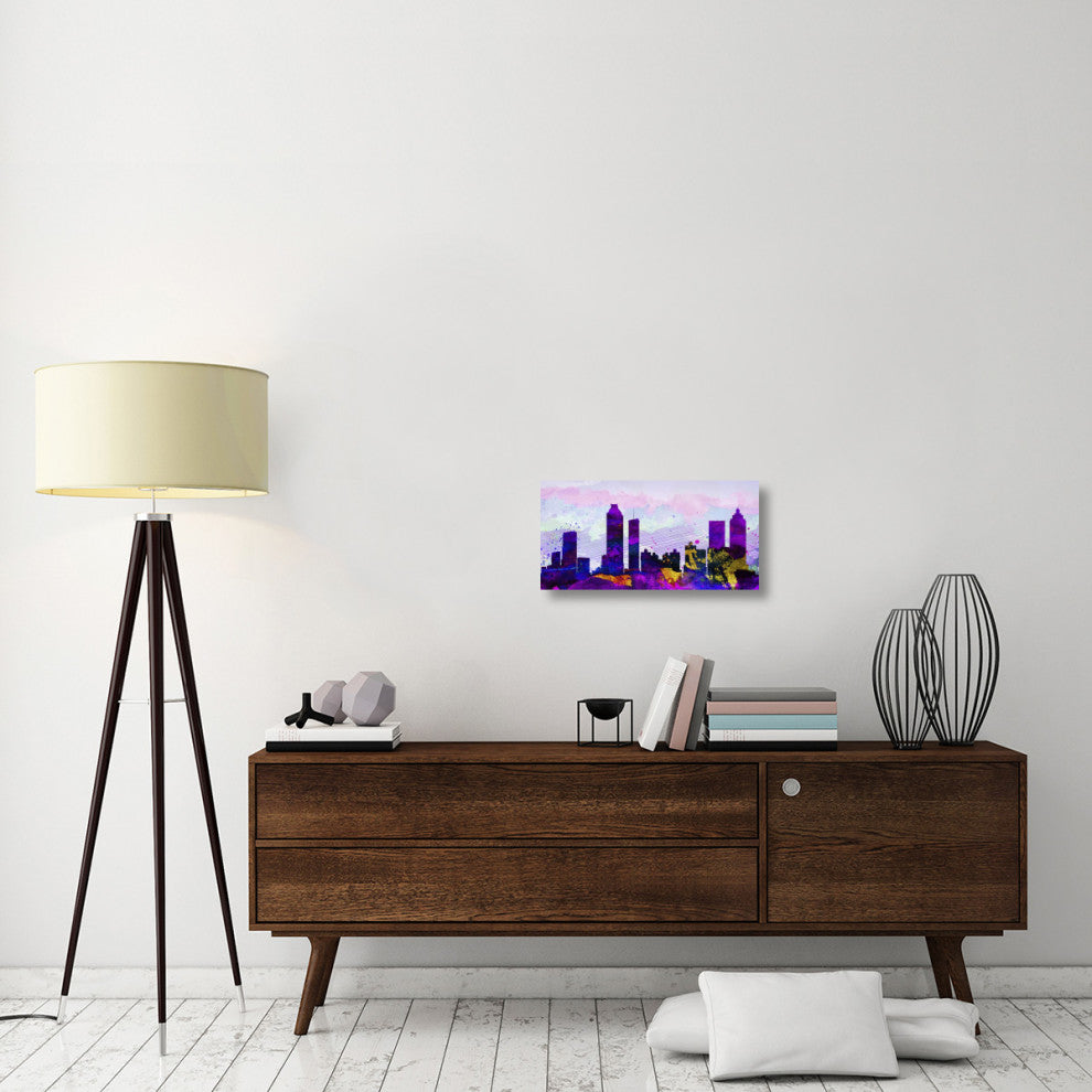 "Atlanta City Skyline" Fine Art Print