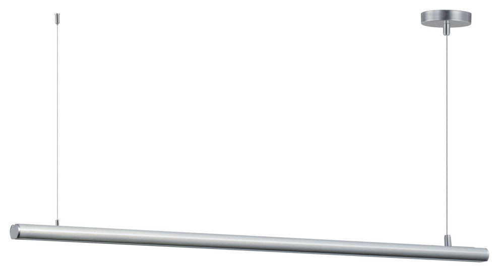 ET2 E26004-90 Continuum 47"W LED Linear Chandelier - Satin Aluminum