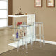 Casper Bar Stool Set of 2, Clear