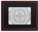 Hello Angel ''Butterfly Party Mandala'' Art, Wood Frame, Black Mat, 20x16