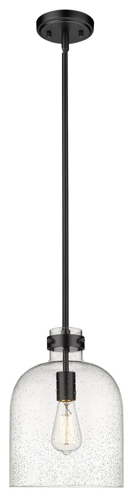 Zlite 817-9MB 1-Light Pendant, Clear Seedy