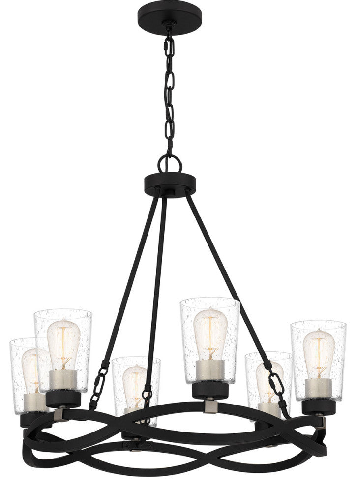 Quoizel OLK5025EK 6-Light Chandelier, Overlook