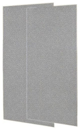 Swan 36x96 Solid Surface Shower Wall Panel, Gray Granite