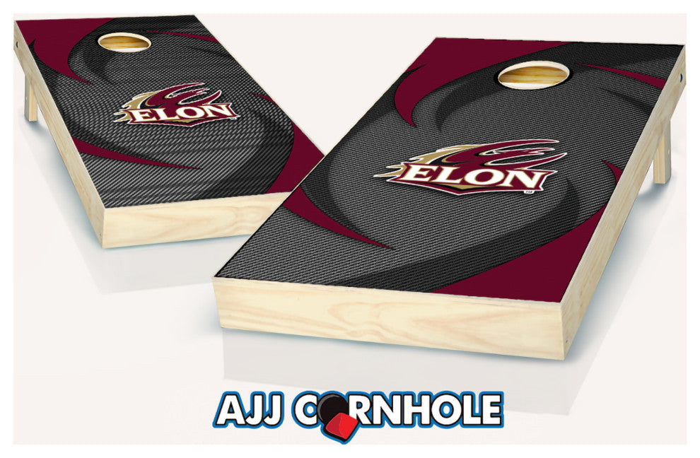 Elon Swoosh Cornhole Set
