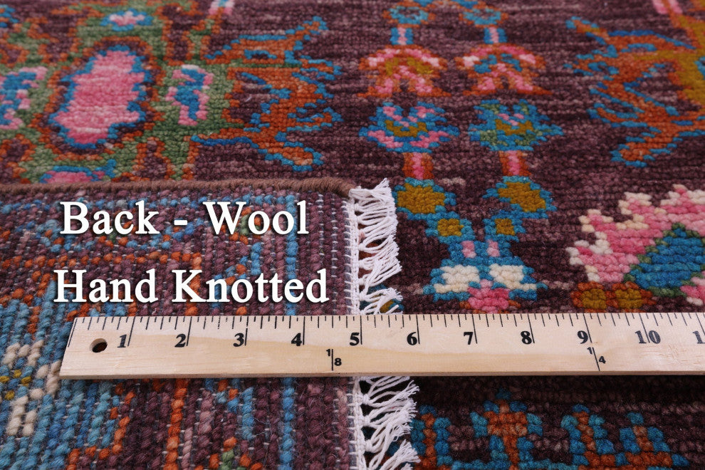 Turkish Oushak Handmade Wool Rug 4' 0" X 6' 4" - Q15884