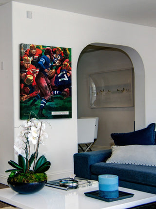 "The Golden Arm" Painting Print on Canvas by Fred Ludekens