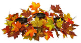 Maple Leaf Artificial Arrangement Candelabrum