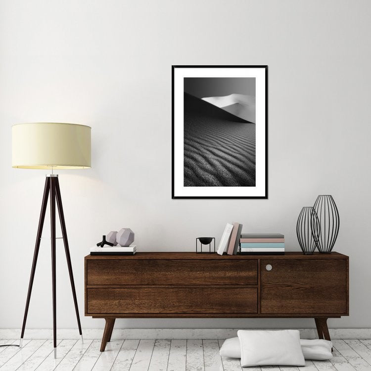"An Ice Hill In Desert !" Framed Digital Print by Ali Barootkoob, 32x44"
