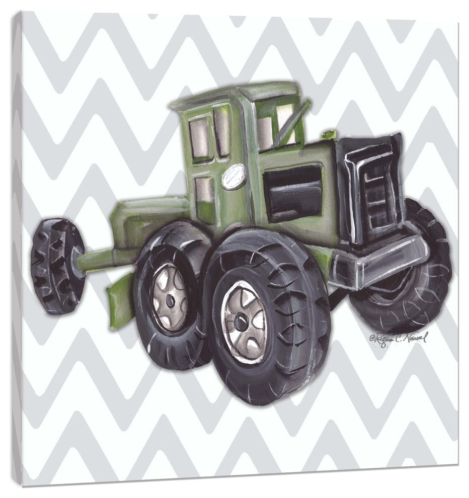Vintage Tractor Toy