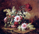 Raoul Paul Maucherat De Longpre Roses and Mahogany Wall Decal Print