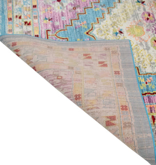 Noori Rug Distressed Hester Blue/Purple Runner