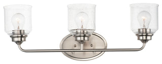 Maxim 12263CD Acadia 3 Light 25"W Bathroom Vanity Light - Satin Nickel