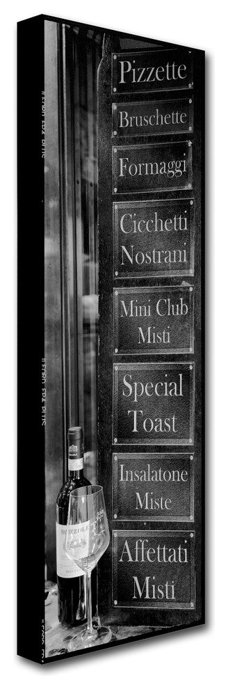 Alan Blaustein ''Veneto Caffe'' Canvas Art, 8x24