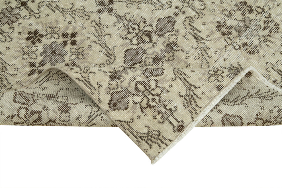 Rug N Carpet - Hand-knotted Oriental 3' 10" x 6' 11" Over-dyed Small Area Rug