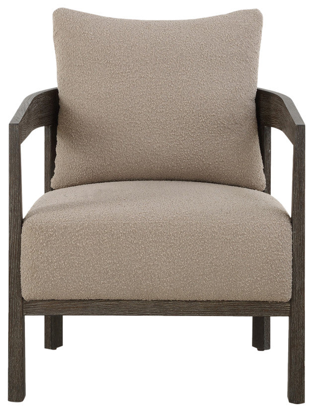 Uttermost - 23832 - Accent Chair - Sienna - Solid Oak