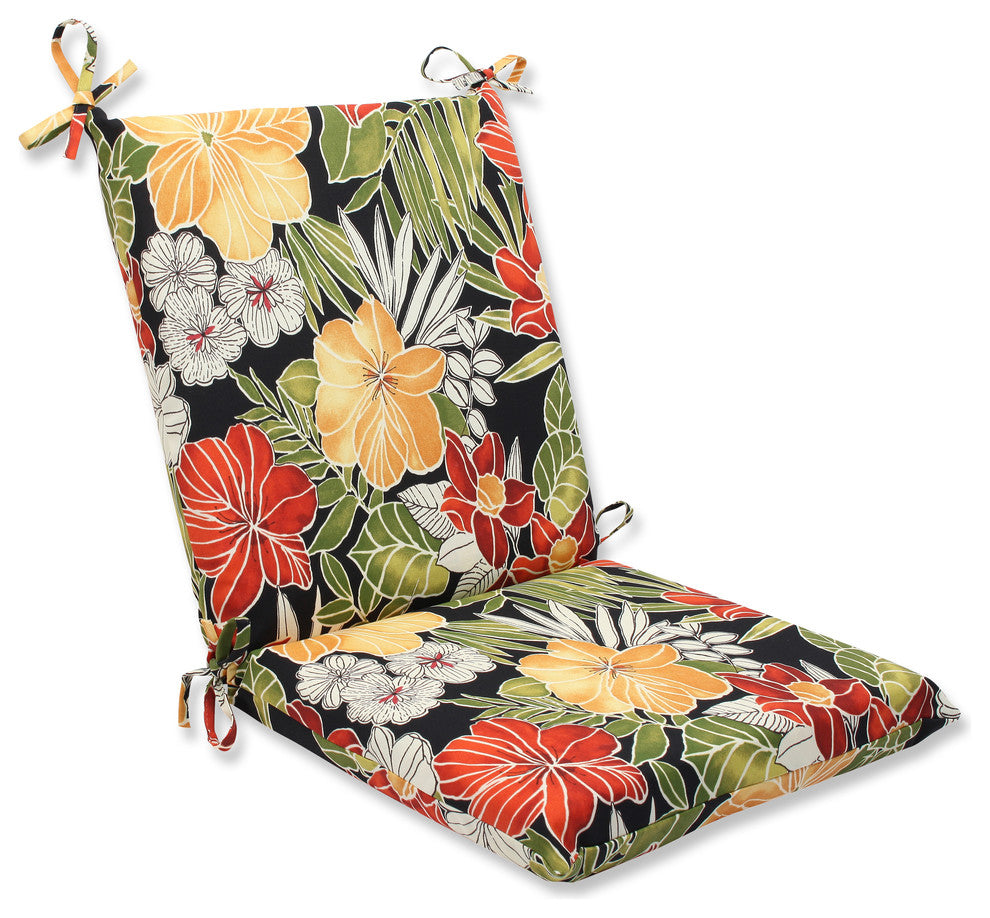 Clemens Noir Squared Corners Chair Cushion