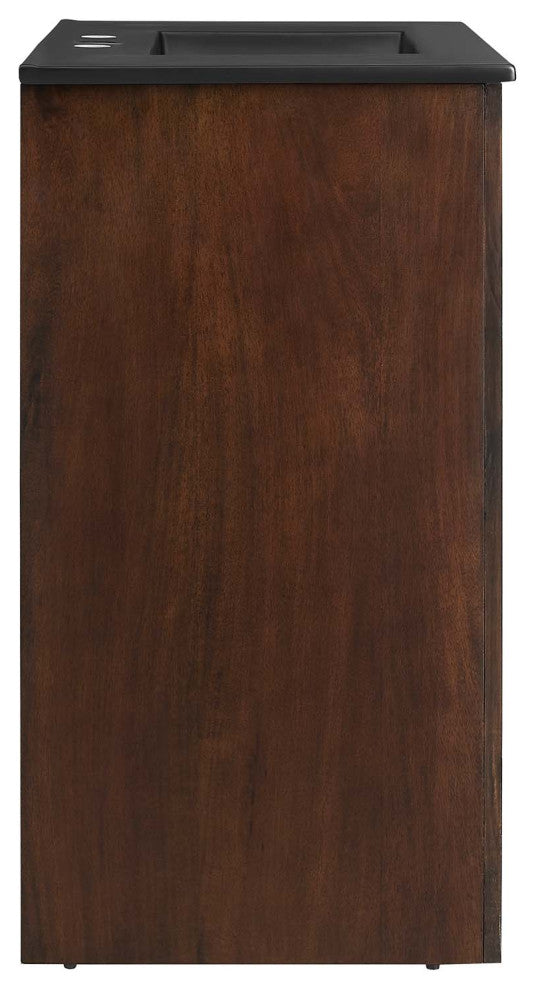 Appia 36" Bathroom Vanity - Walnut Black