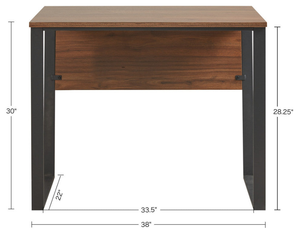 510 Design Carlyle 38" Home Office Computer Desk Table