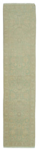 Rug N Carpet - Handmade Oriental 2' 8" x 11' 8" Runner Oushak Area Rug