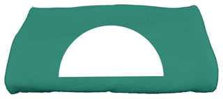 28 x 58-inch, Lock, Geometric Print Bath Towel, Green