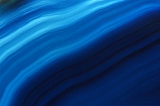"Waves of Blue" Painting Print on Canvas