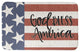 God Bless America 34x21 Bath Mat