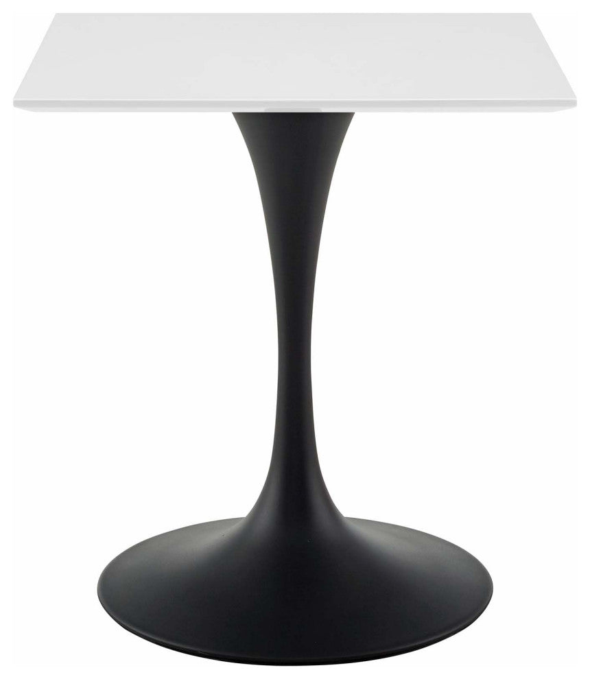 Modway Lippa 28" Square Wood Top dining table