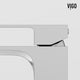 VIGO Dunn 6" H Single Handle Single Hole Bathroom Faucet, Chrome, Without Extras