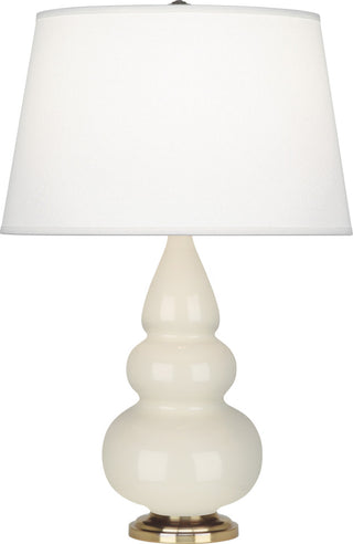 Small Triple Gourd Accent Lamp, Bone