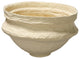 Landscape Cotton Mache Large Bowl, Cream